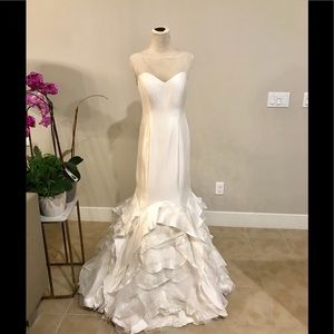 Olia Zavozina Emma silk wedding dress